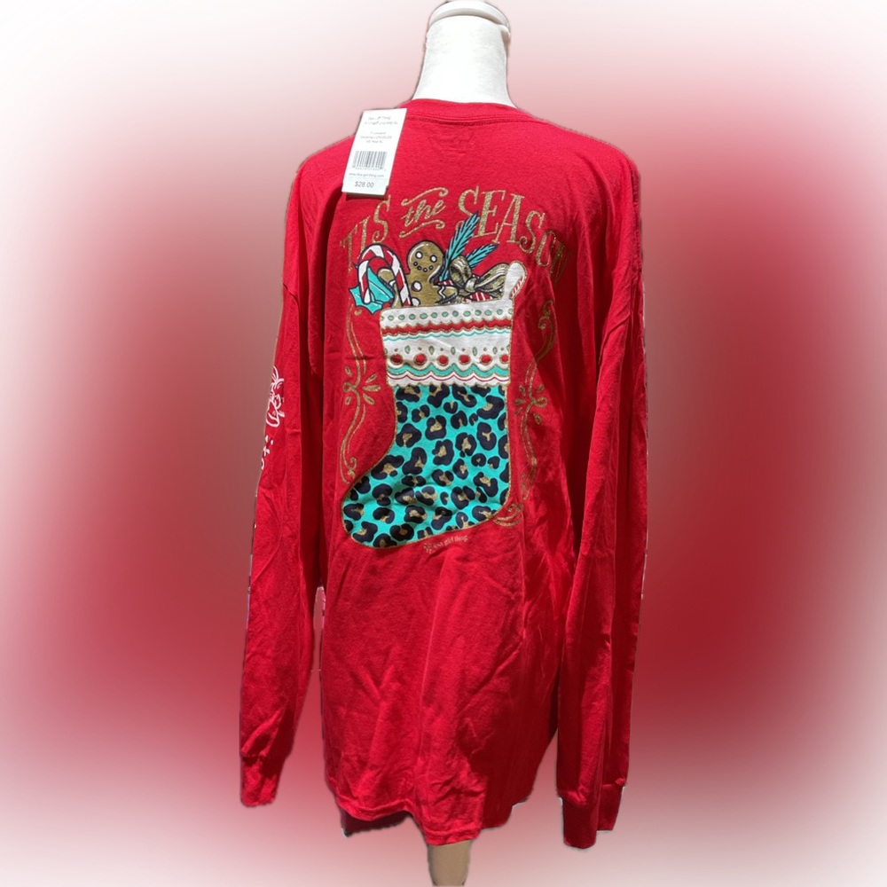 NWT It’s a girl thing long sleeve T-shirt